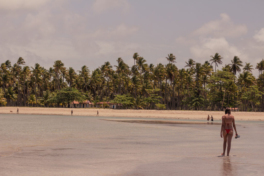 Emilly at Moreré Beach, Bahia