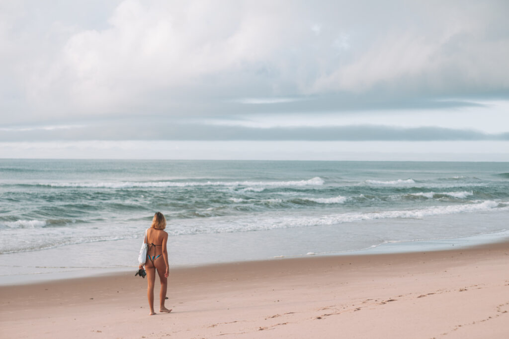 Emilly in Imbassaí Beach, Bahia