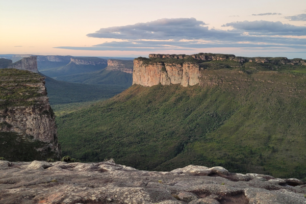 View of Chapada Diamantina from Morro do Pai Inácio, Bahia