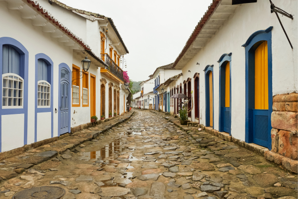 streets of paraty in rio de janeiro