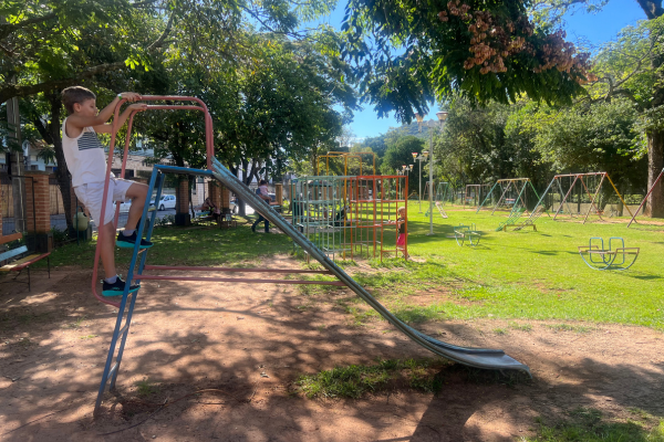 João at the Darcy Vargas Children’s Park in Poços de Caldas (Source: Personal Archive)