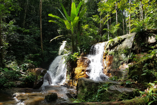 Waterfall at Presidente Figueiredo