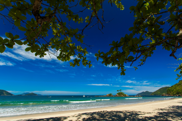 Castelhanos beach, Ilhabela, Brazil