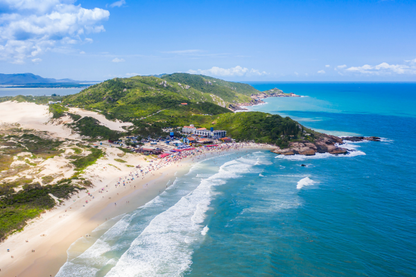 Joaquina beach, Florianopolis, Santa Catarina, Brazil